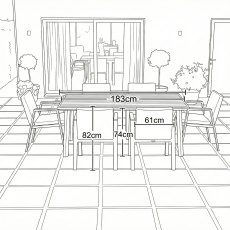 Hunter 6 Seater Set