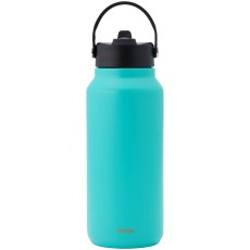 Smidge Flip Straw Bottle 900ml Aqua Smidge Flip Straw Bottle 900ml Aqua