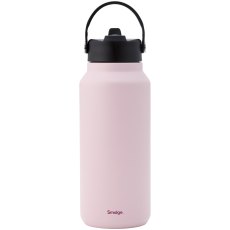 Smidge Flip Straw Bottle 900ml Summer Blush