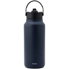 Smidge Flip Straw Bottle 900ml Winter Sky