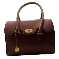 Ashwood Leather Turn Lock Handbag Tan Ashwood Leather Turn Lock Handbag Tan