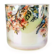 LED Candle Garden Blooms Lustre Green LED Candle Garden Blooms Lustre Green