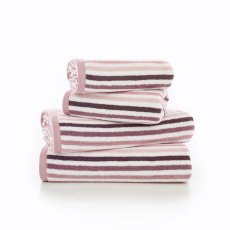 Deyongs Bliss Linear Stripe Towels Pink