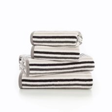 Deyongs Bliss Linear Stripe Towels Chrome