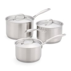 Stellar Profile Matte 3 Piece Saucepan Set