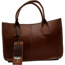 Ashwood Leather Shopper Bag Tan