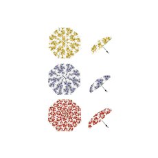 Shudehill Bee Tanical Folding Umbrella Shudehill Bee Tanical Folding Umbrella