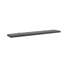Casterton White Wash Bench Cushion in Charcoal