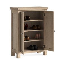 Casterton White Wash Shoe Storage