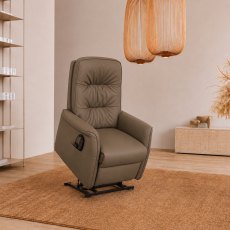 Himolla Solo Lift and Rise Chair in Canyon Himolla Solo Lift and Rise Chair in Canyon