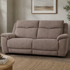 Newport 3 Seater Power Recliner Sofa in Dexter Nutmeg Newport 3 Seater Power Recliner Sofa in Dexter Nutmeg