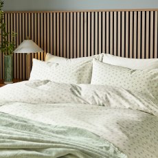 Helena Springfield Calico and Chalk Leaf Sprig Duvet Set Green Helena Springfield Calico and Chalk Leaf Sprig Duvet Set Green