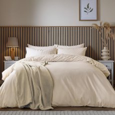 Helena Springfield Calico and Chalk Twill Stripe Duvet Set Linen