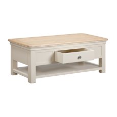 Avignon Coffee Table with Shelf & Drawer Avignon Coffee Table with Shelf & Drawer