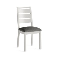 Cottage Collection Dining Chair Pair In Grey Cottage Collection Dining Chair Pair In Grey