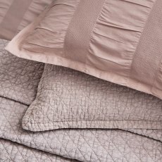 Bedeck of Belfast Stonewashed Oxford Pillowcase Pair Pink Bedeck of Belfast Stonewashed Oxford Pillowcase Pair Pink