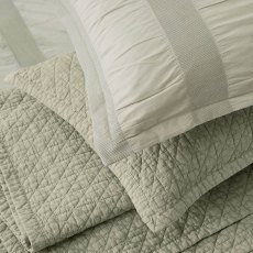 Bedeck of Belfast Stonewashed Oxford Pillowcase Pair Green Bedeck of Belfast Stonewashed Oxford Pillowcase Pair Green