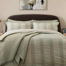Bedeck of Belfast Stonewashed Throw Green Bedeck of Belfast Stonewashed Throw Green