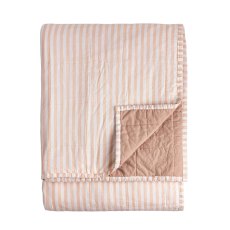 Yard Hebden Stripe Bedspread Blush/Cotta Yard Hebden Stripe Bedspread Blush/Cotta