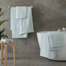Catherine Lansfield Zero Twist Towels Duck Egg