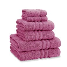 Catherine Lansfield Zero Twist Towels Raspberry