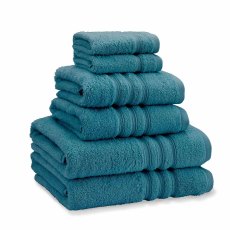 Catherine Lansfield Zero Twist Towels Teal