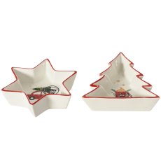 Kaemingk Christmas Dip Dish Assorted Designs Kaemingk Christmas Dip Dish Assorted Designs
