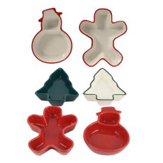 Kaemingk Christmas Gingerbread Dip Bowl Assorted Designs Kaemingk Christmas Gingerbread Dip Bowl Assorted Designs