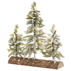Kaemingk Micro LED Snowy Tree Centrepiece Kaemingk Micro LED Snowy Tree Centrepiece