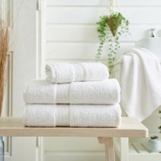 Deyongs Plush Towels White Deyongs Plush Towels White