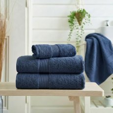 Deyongs Plush Towels Indigo Deyongs Plush Towels Indigo