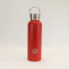 JT Water Bottle Stainless Steel Lid Loop Red JT Water Bottle Stainless Steel Lid Loop Red