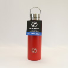 JT Water Bottle Stainless Steel Lid Loop Red JT Water Bottle Stainless Steel Lid Loop Red