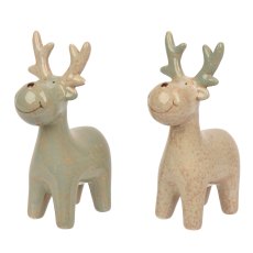 Kaemingk Decorative Reindeer Assorted Colours Kaemingk Decorative Reindeer Assorted Colours