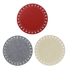 Kaemingk Felt Placemat Assorted Colours Kaemingk Felt Placemat Assorted Colours