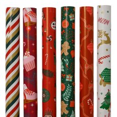 Kaemingk Gift Wrap 2M Assorted Designs Kaemingk Gift Wrap 2M Assorted Designs