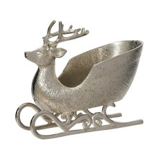 Kaemingk Aluminium Deer with Sleigh Bottle Holder Kaemingk Aluminium Deer with Sleigh Bottle Holder