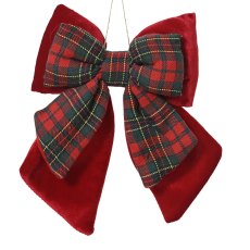 Kaemingk Velvet Bow Red Kaemingk Velvet Bow Red
