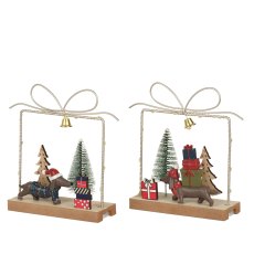 Kaemingk Micro LED Christmas Scene Assorted Designs Kaemingk Micro LED Christmas Scene Assorted Designs