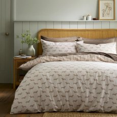 Emily Bond Brushed Peggy Daschund Duvet Set Emily Bond Brushed Peggy Daschund Duvet Set