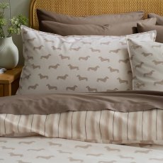 Emily Bond Brushed Peggy Daschund Duvet Set Emily Bond Brushed Peggy Daschund Duvet Set