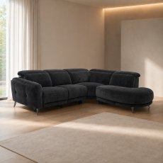 Asher Power Recliner Chaise Corner Sofa Asher Power Recliner Chaise Corner Sofa