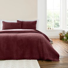 Bianca Attica Bedspread Burgundy