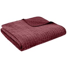 Bianca Attica Bedspread Burgundy
