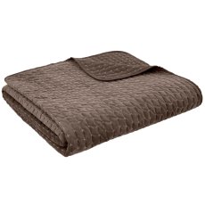 Bianca Attica Bedspread Chocolate