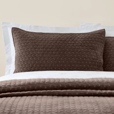 Bianca Attica Pillowsham Pair Chocolate