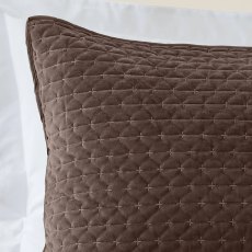Bianca Attica Pillowsham Pair Chocolate
