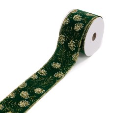 Floralsilk Traditional Green Ribbon Floralsilk Traditional Green Ribbon
