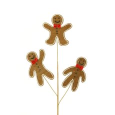 Floralsilk Gingerbread Man Spray Floralsilk Gingerbread Man Spray