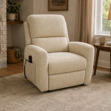 G Plan Hamilton Dual Elevate Chair in Cream W037 Fabric G Plan Hamilton Dual Elevate Chair in Cream W037 Fabric